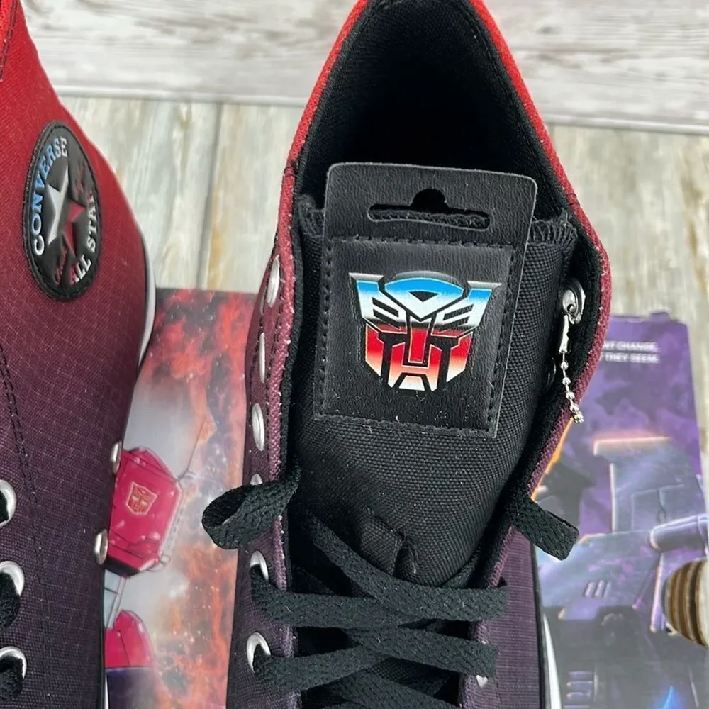 Converse x Transformers Chuck Taylor All Star Autobots Limited Sneaker Size 7.5 - Picture 10 of 16